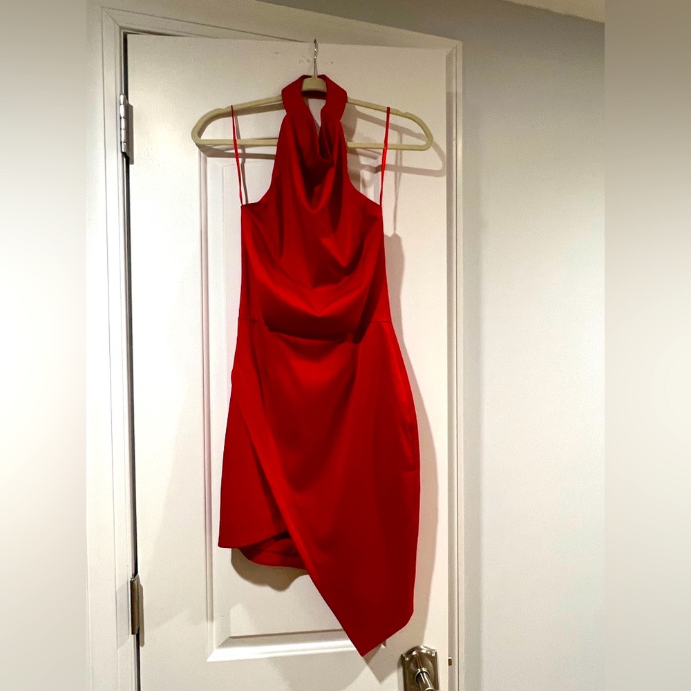 Elliatt red dress. Open back